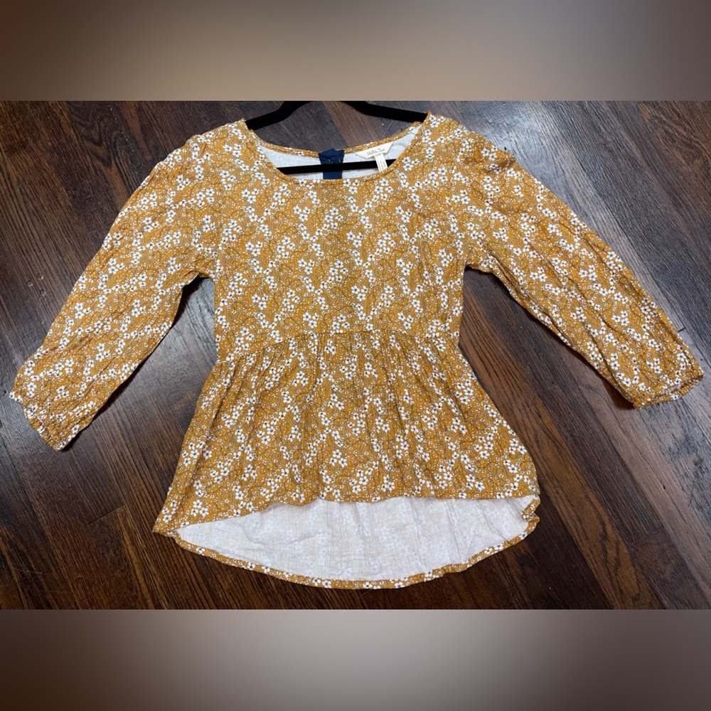Matilda Jane mustard Floral Blouse